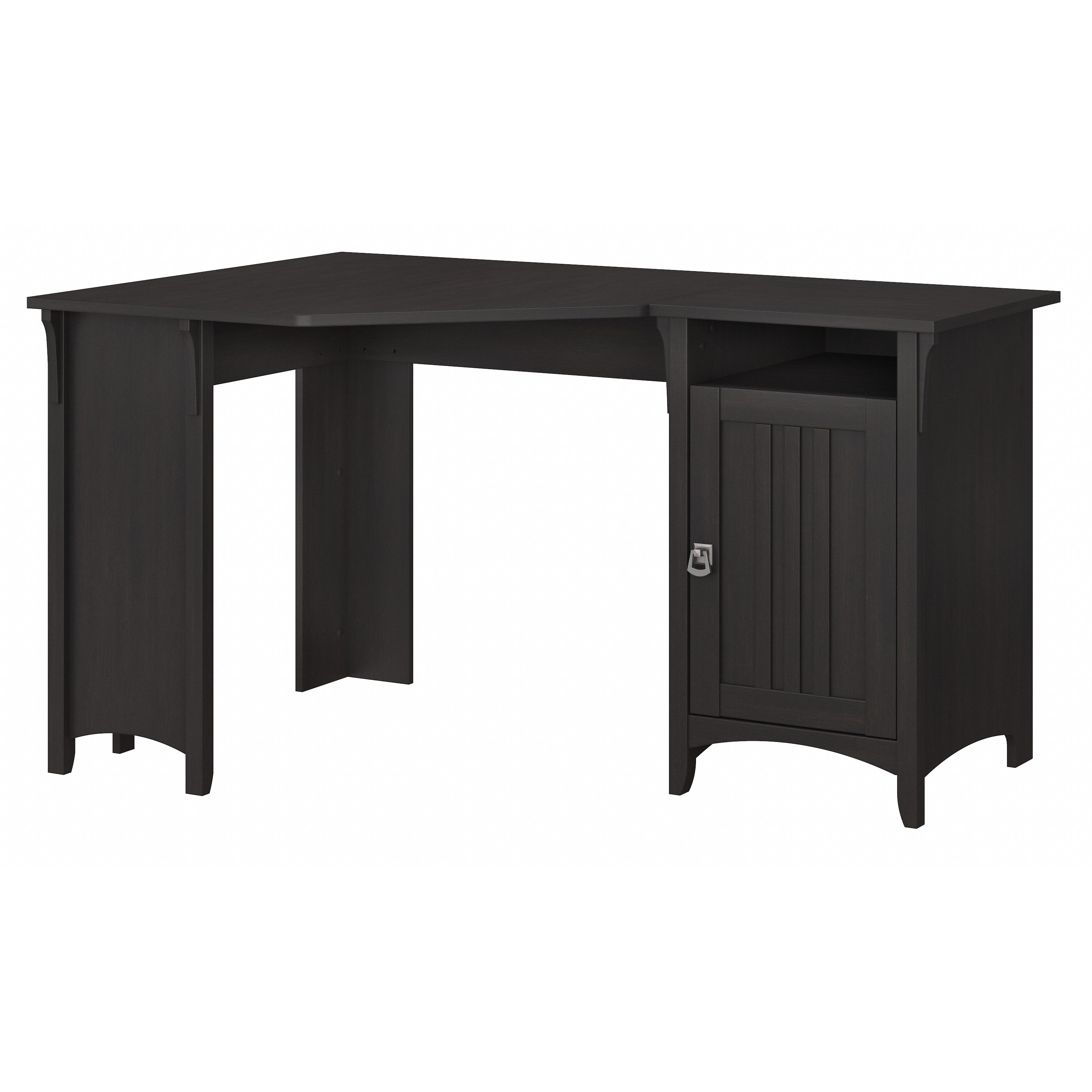 Shop Bush Furniture Salinas 55W Corner Desk with Storage 02 SAD155VB-03 #color_vintage black