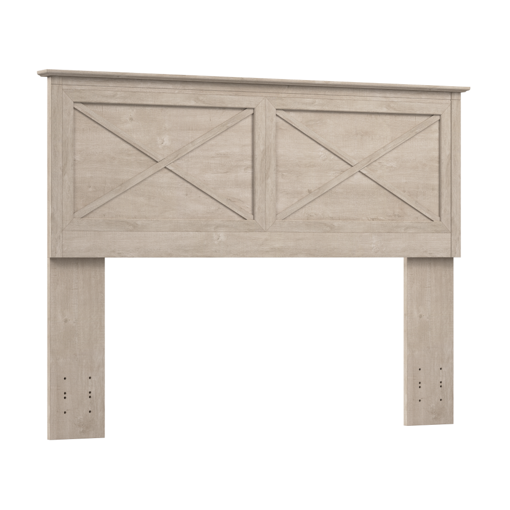 Shop Bush Home Key West 65W Full/Queen Headboard, Image 01, KWQ165WG-03, #color_washed gray