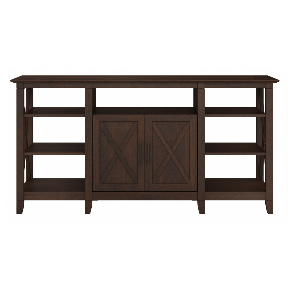 Shop Bush Furniture Key West Tall TV Stand for 65 Inch TV, Image 03, KWV160BC-03, #color_bing cherry