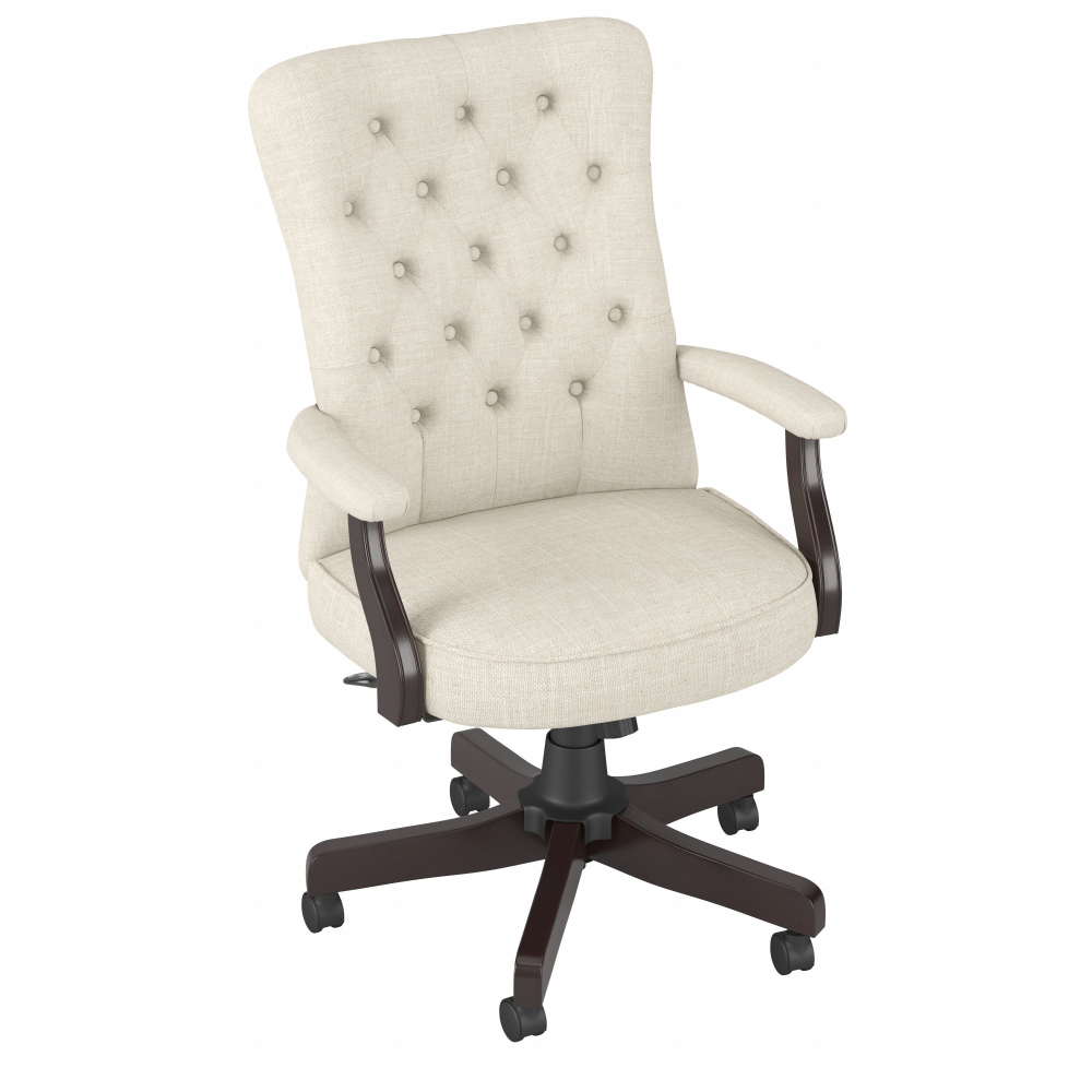 Shop Bush Business Furniture Arden Lane High Back Tufted Office Chair with Arms, Image 03, CH2303CRF-03, #color_cream fabric