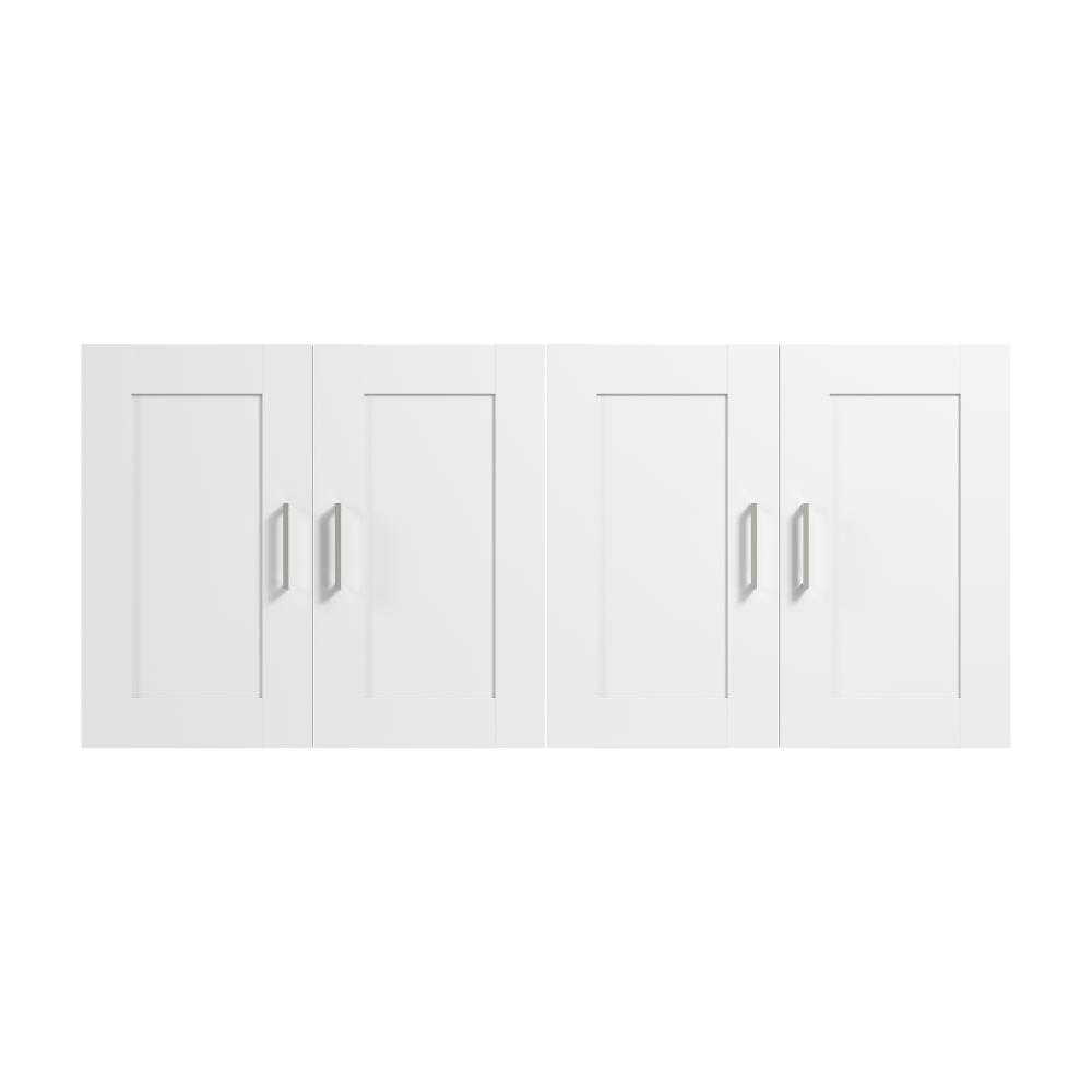 Shop Bush Business Furniture Hampton Heights 4 Door Set for Hampton Heights 60W Bookshelf, Image 03, HHB260WH, #color_white