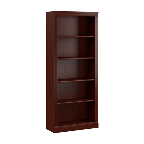 Shop Bush Business Furniture Arlington Tall 5 Shelf Bookcase, Image 01, WC65515-03, #color_harvest cherry