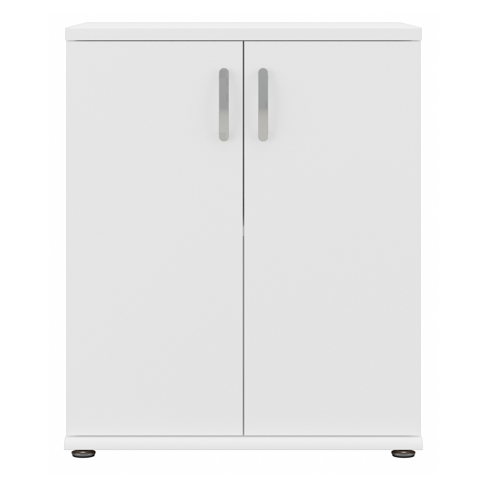 Shop Bush Business Furniture Universal Laundry Room Storage Cabinet with Doors and Shelves, Image 03, LNS128WH-Z, #color_white