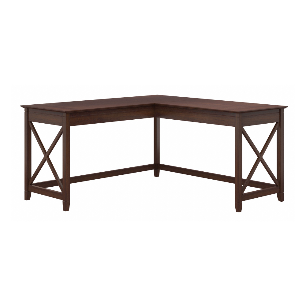 Shop Bush Furniture Key West 60W L Shaped Desk, Image 01, KWD160BC-03, #color_bing cherry