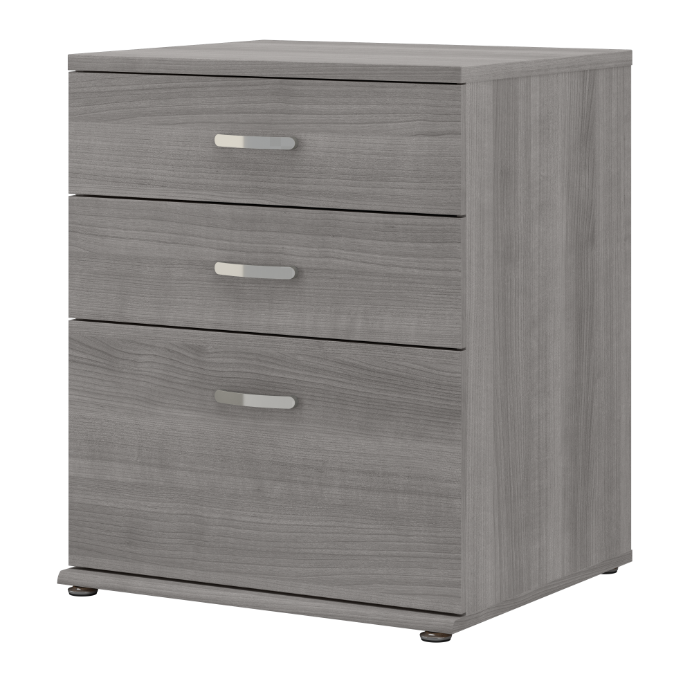 Shop Bush Business Furniture Universal Closet Organizer with Drawers, Image 01, CLS328PG-Z, #color_platinum gray