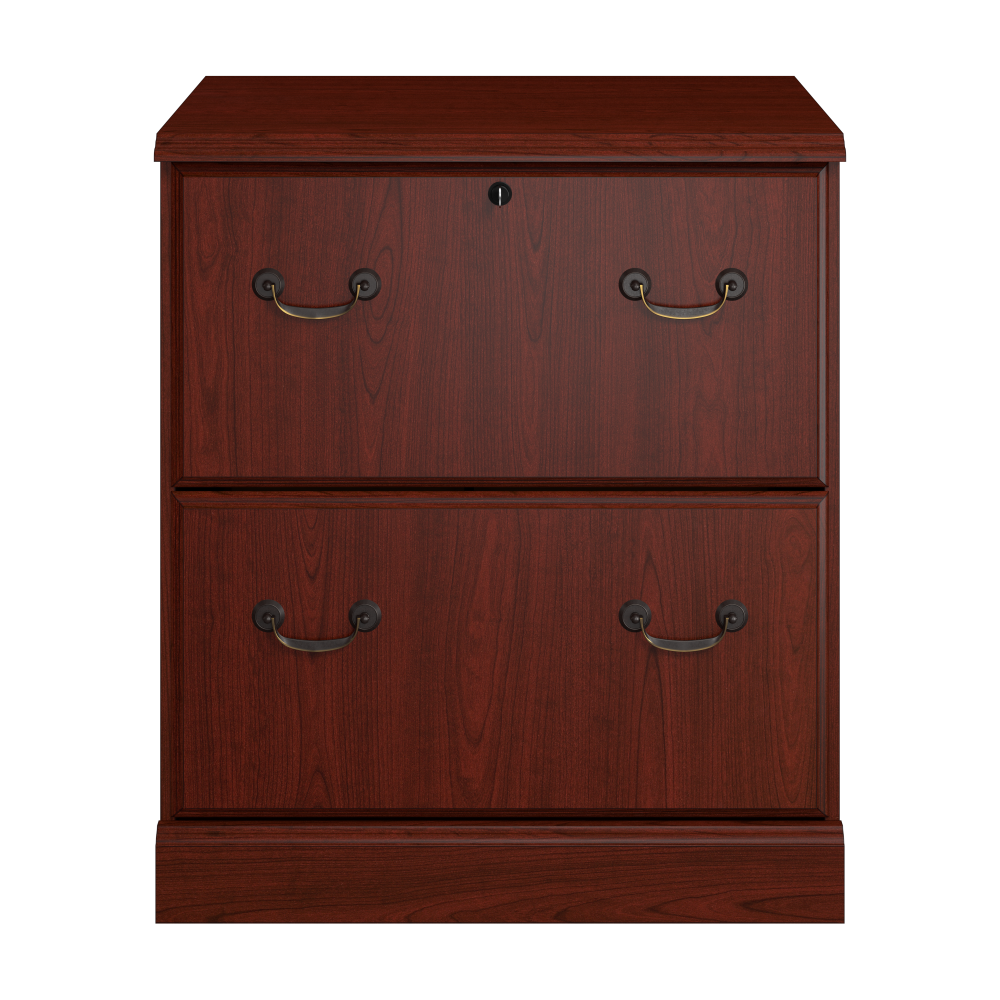 Shop Bush Business Furniture Arlington 2 Drawer Lateral File Cabinet, Image 03, WC65554-03, #color_harvest cherry