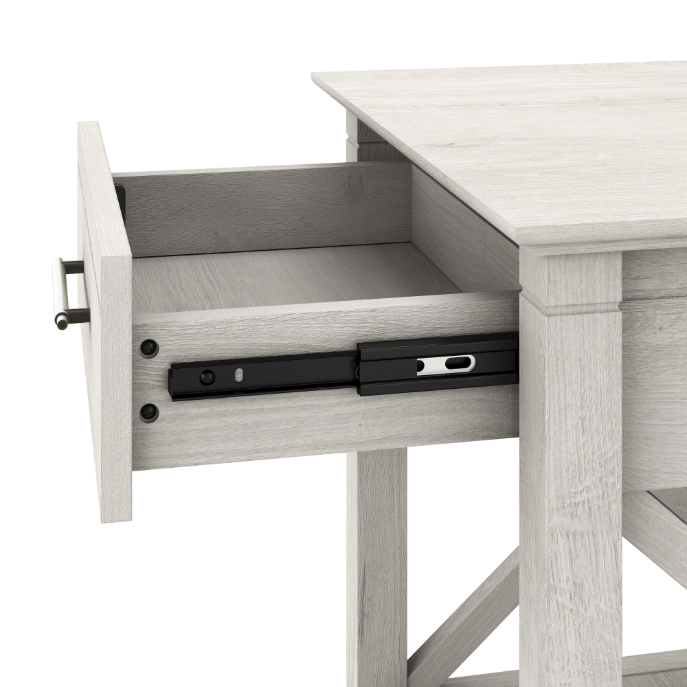 Shop Bush Furniture Key West Coffee Table with Set of 2 End Tables, Image 03, KWS023LW, #color_linen white oak