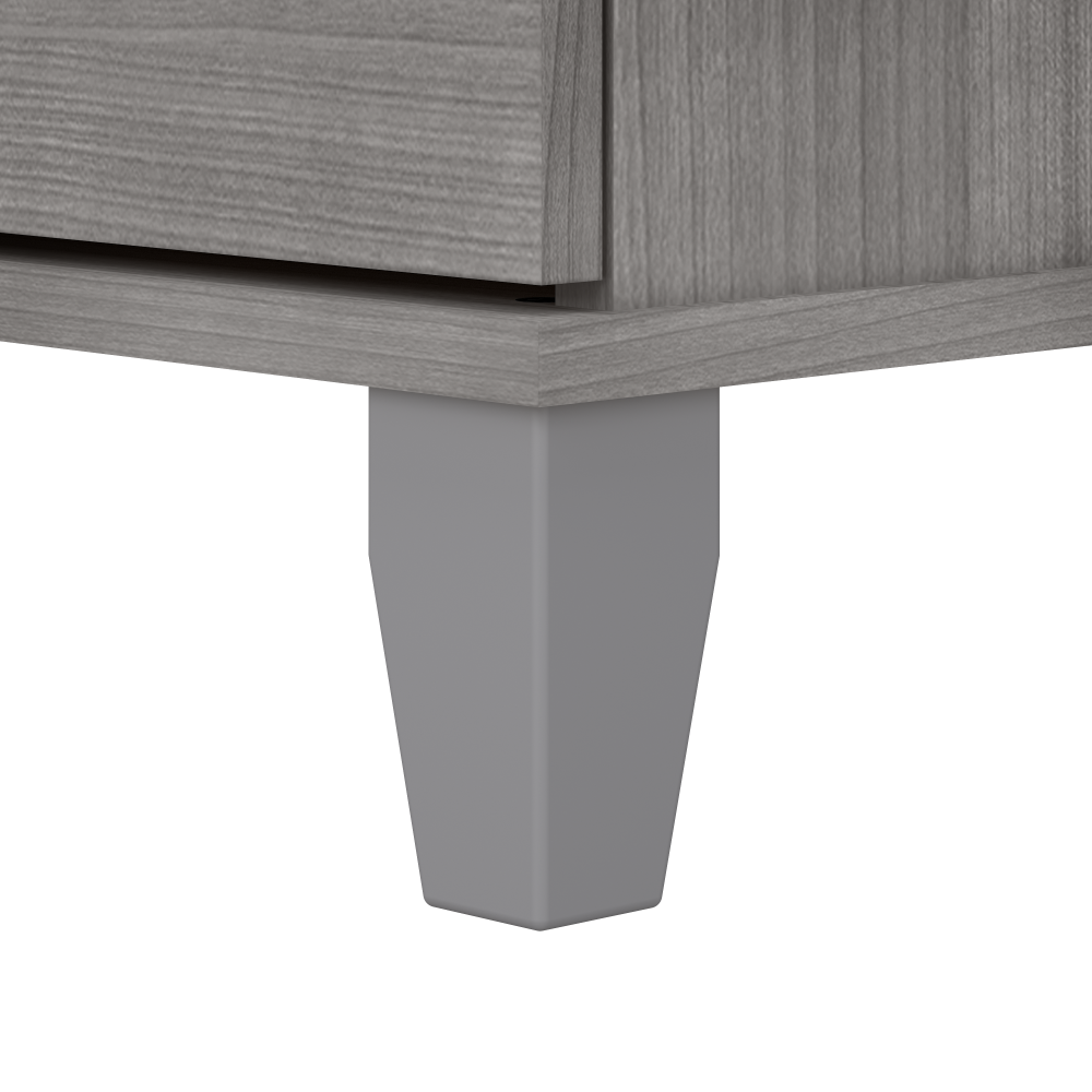 Shop Bush Furniture Somerset Tall 5 Shelf Bookcase, Image 06, WC81265, #color_platinum gray