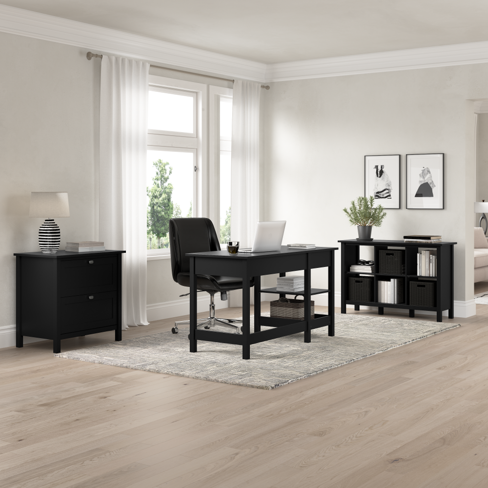 Shop Bush Furniture Broadview Desktop Organizer, Image 04, BDH154CBL-03, #color_classic black
