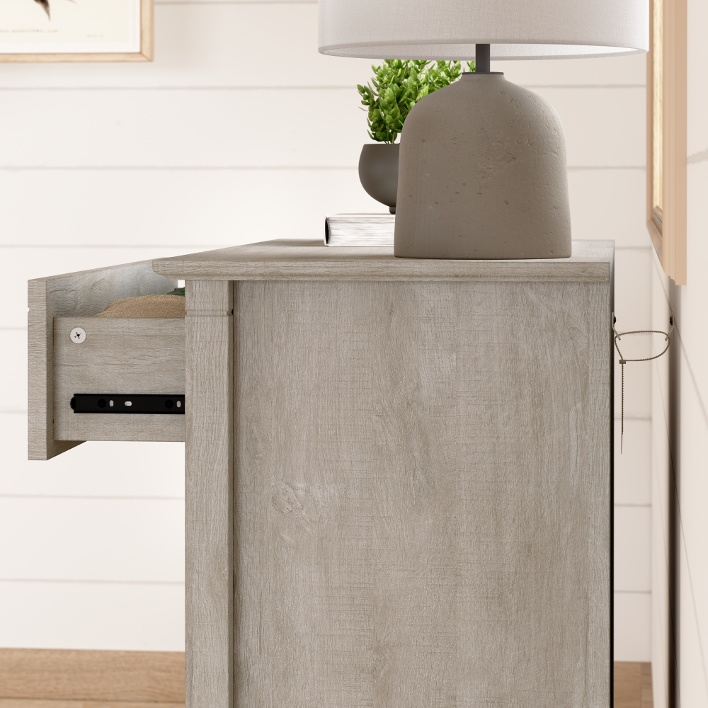 Shop Bush Home Key West 4 Drawer Dresser, Image 05, KWS432WG-03, #color_washed gray