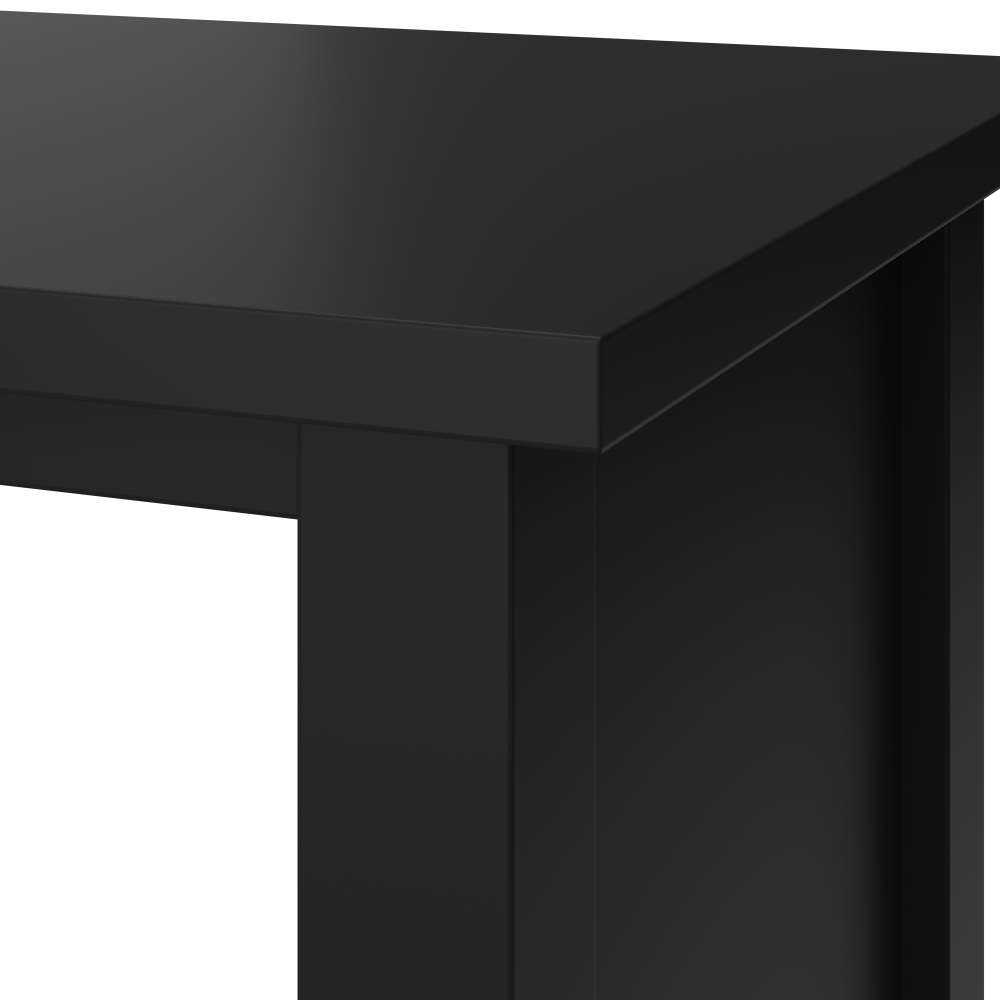 Shop Bush Furniture Broadview 6 Cube Organizer, Image 06, BDB145CBL-03, #color_classic black