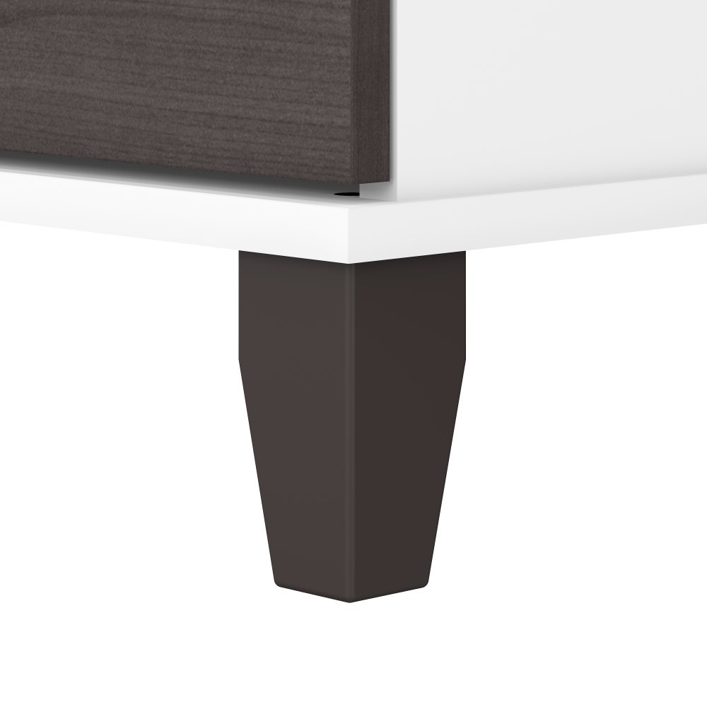 Shop Bush Furniture Somerset Tall 5 Shelf Bookcase, Image 05, WC81065, #color_storm gray/white