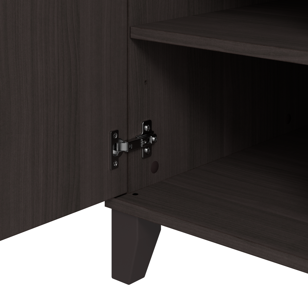 Shop Bush Furniture Somerset 54W Office Desk with Drawer and Storage Cabinet, Image 05, WC81554, #color_storm gray