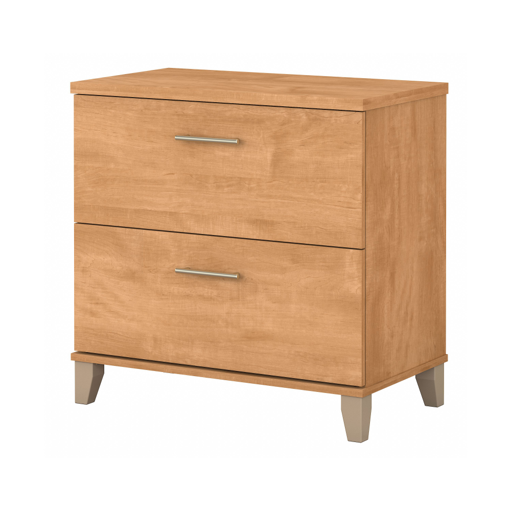 Shop Bush Furniture Somerset 2 Drawer Lateral File Cabinet, Image 01, WC81480, #color_maple cross