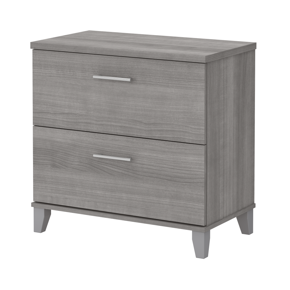 Shop Bush Furniture Somerset 2 Drawer Lateral File Cabinet, Image 01, WC81280, #color_platinum gray