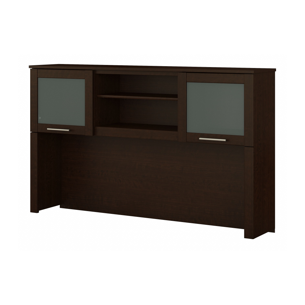 Shop Bush Furniture Somerset 60W Desk Hutch, Image 01, WC81831, #color_mocha cherry