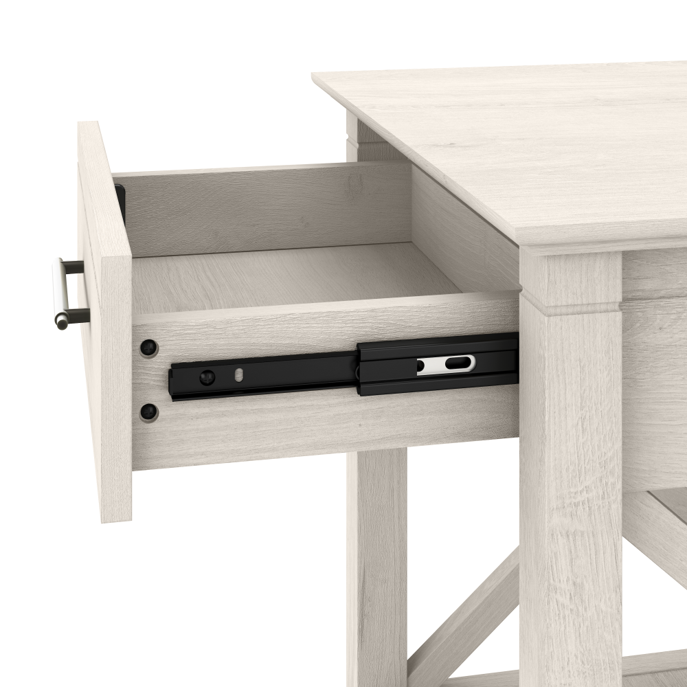 Shop Bush Furniture Key West Coffee Table with Storage, Image 04, KWT148LW-03, #color_linen white oak