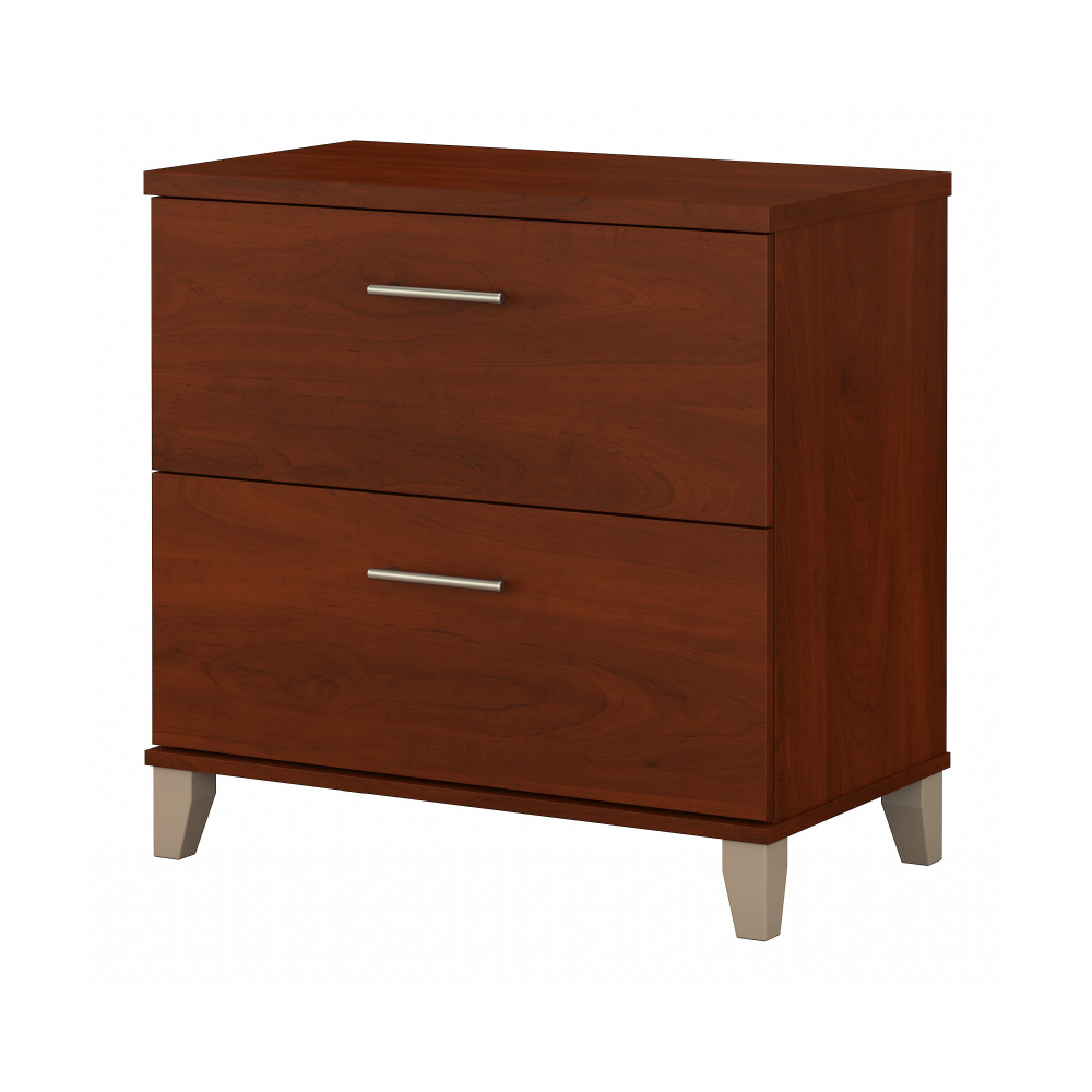 Shop Bush Furniture Somerset 2 Drawer Lateral File Cabinet, Image 01, WC81780, #color_hansen cherry