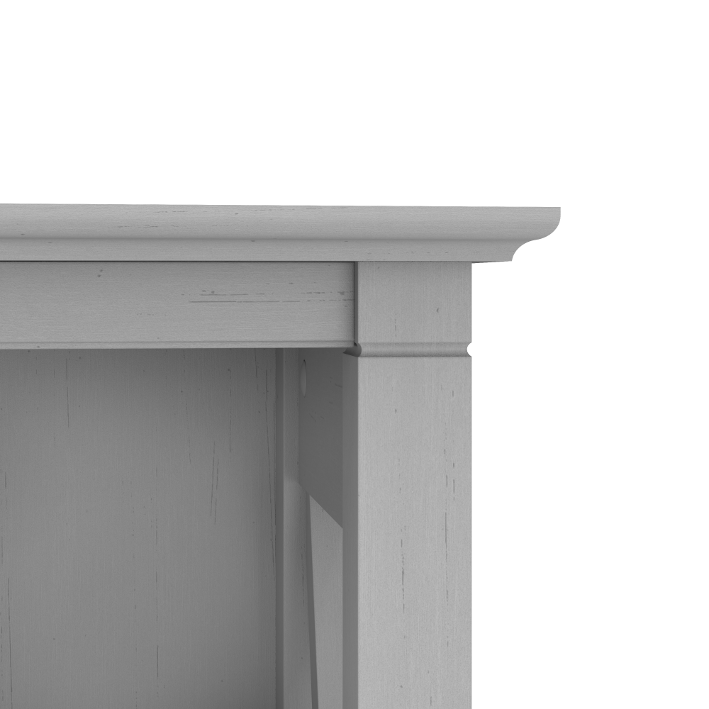 Shop Bush Furniture Key West 5 Shelf Bookcase Set, Image 03, KWS046CG, #color_cape cod gray