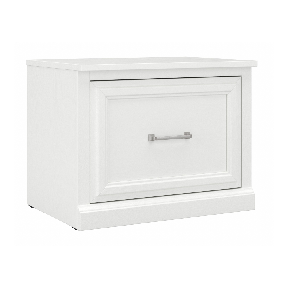 Shop Bush Furniture Woodland 24W Small Shoe Bench with Drawer, Image 01, WDS124WAS-03, #color_white ash