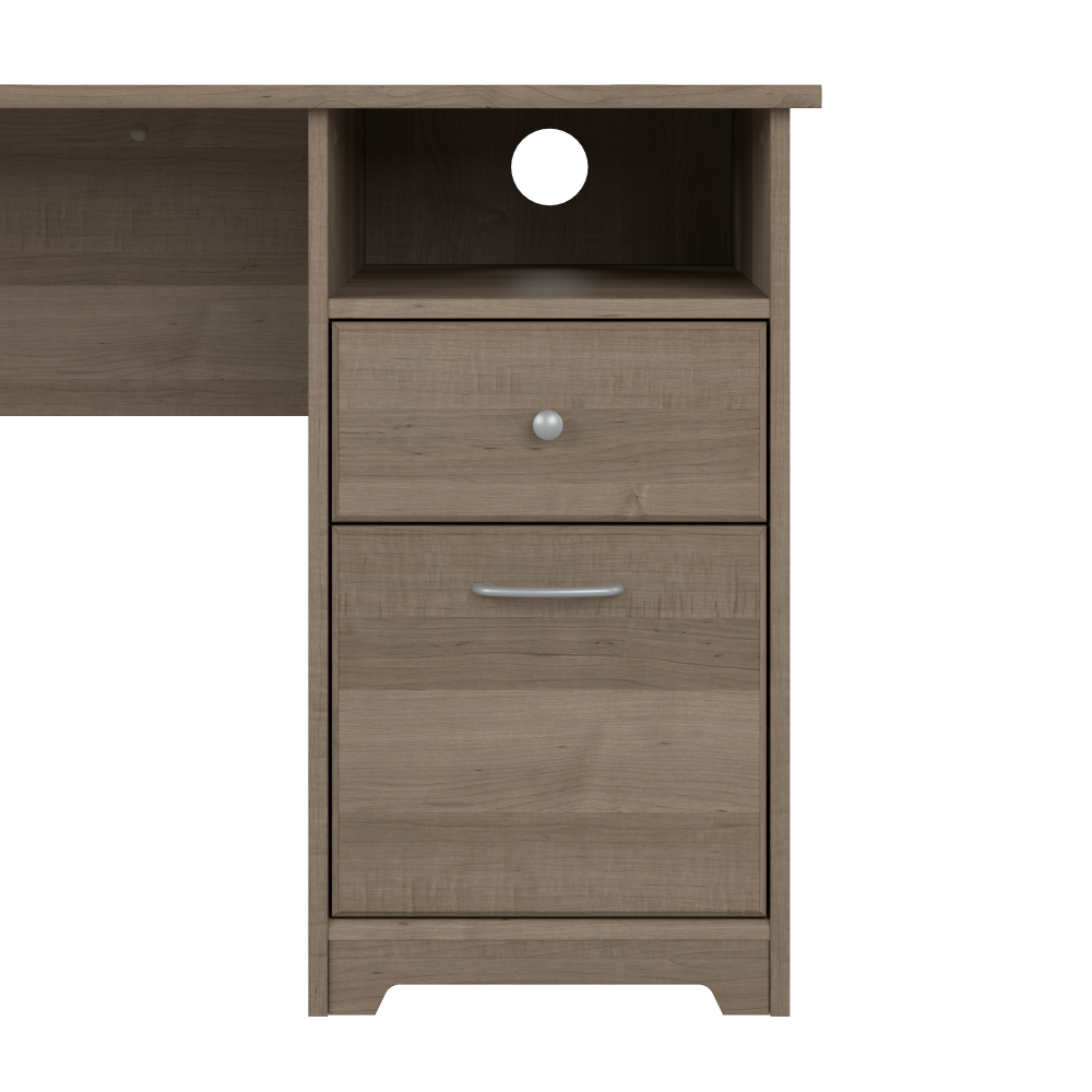 Shop Bush Furniture Cabot 60W Computer Desk with Drawers, Image 05, WC31260, #color_ash gray