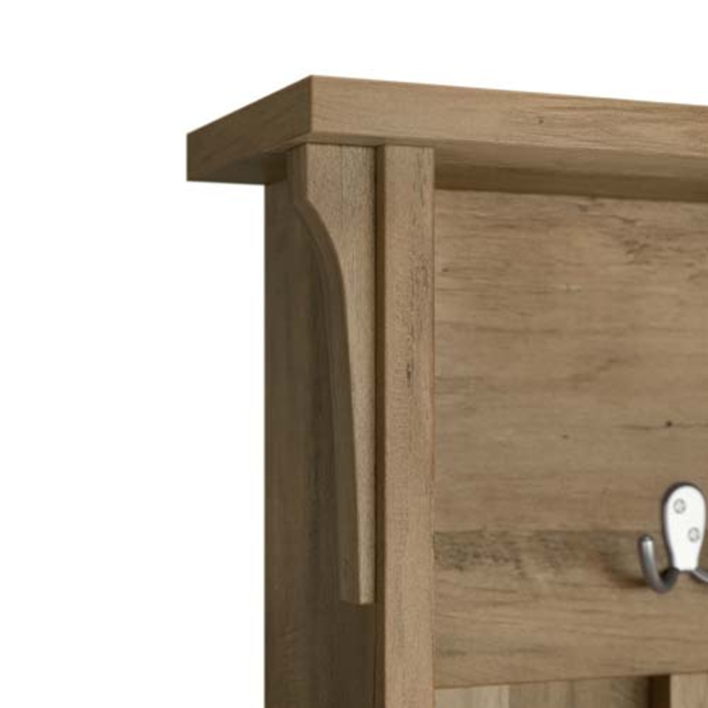 Shop Bush Furniture Salinas Hall Tree with Shoe Storage Bench, Image 05, SAS532AW-03, #color_antique white