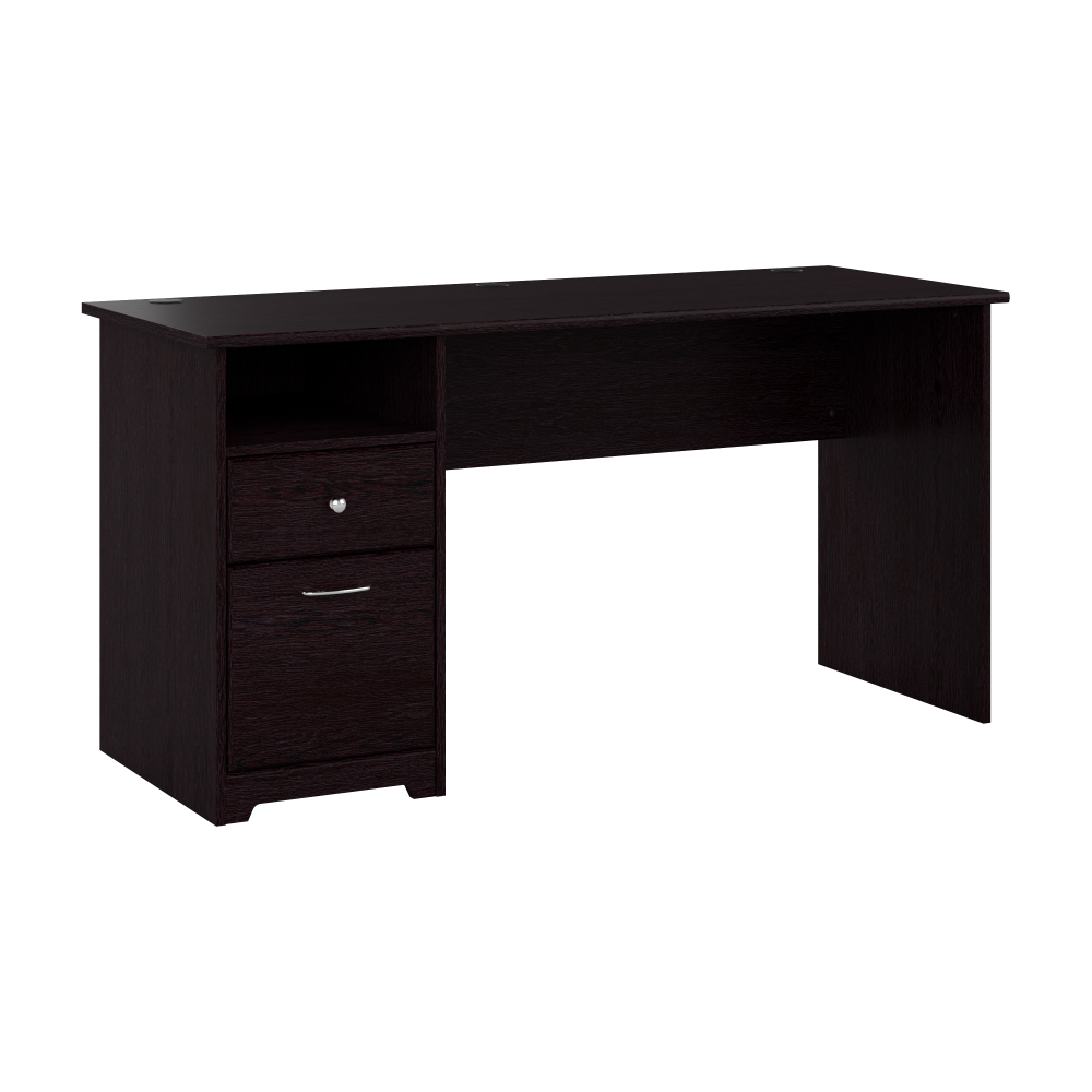 Shop Bush Furniture Cabot 60W Computer Desk with Drawers, Image 01, WC31860-03, #color_espresso oak
