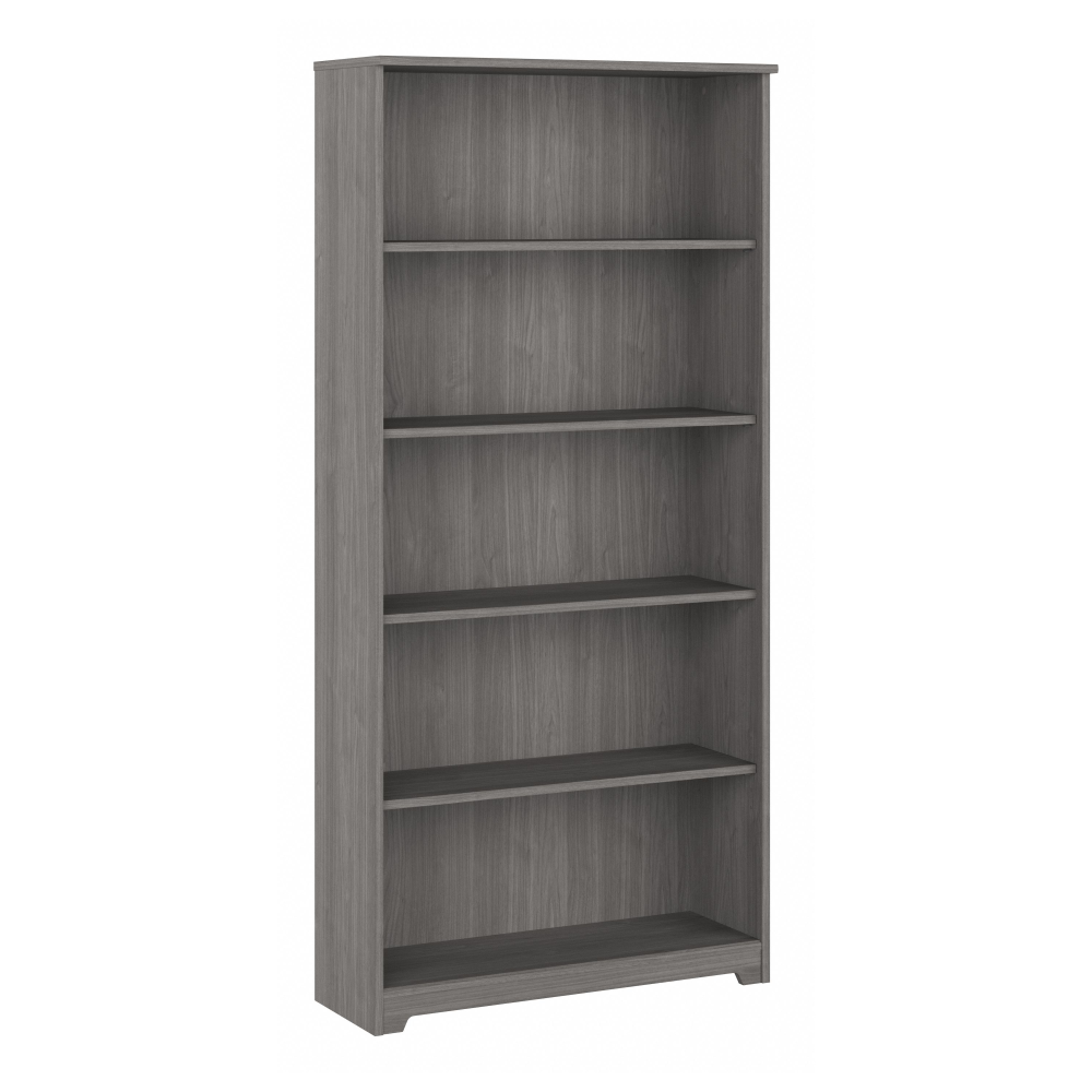 Shop Bush Furniture Cabot Tall 5 Shelf Bookcase, Image 01, WC31366, #color_modern gray
