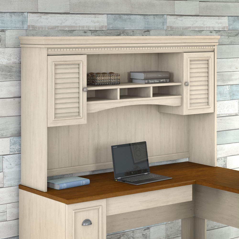 Bush Home Fairview 60W Hutch for L Shaped Desk
