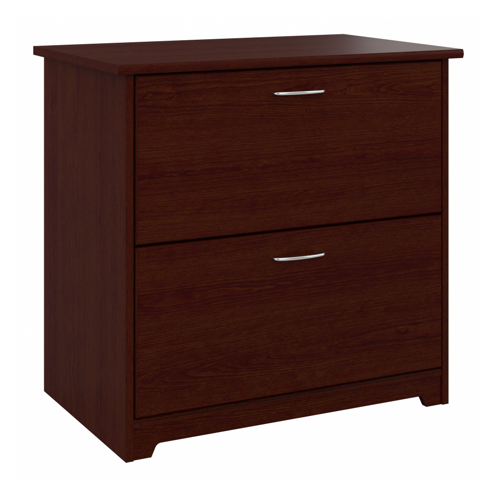 Shop Bush Furniture Cabot 2 Drawer Lateral File Cabinet, Image 01, WC31480, #color_harvest cherry