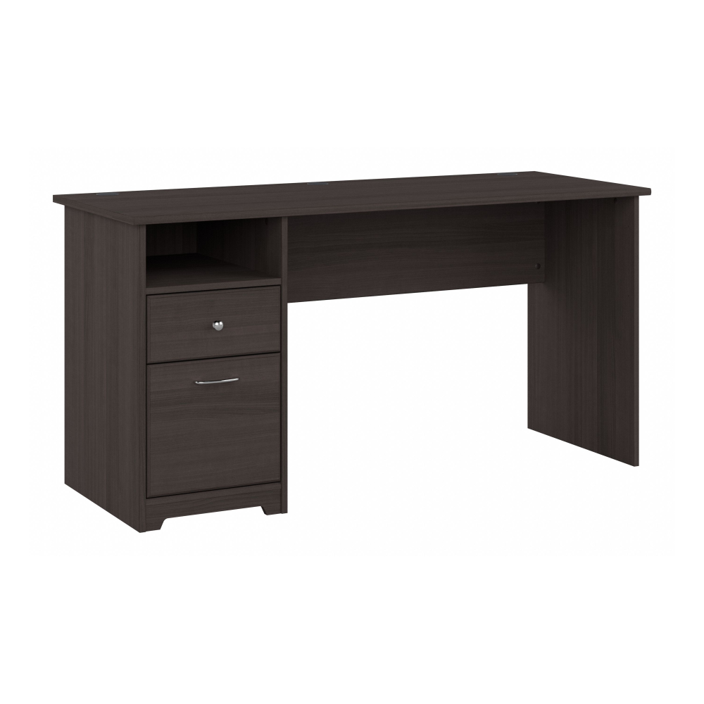 Shop Bush Furniture Cabot 60W Computer Desk with Drawers, Image 01, WC31760, #color_heather gray