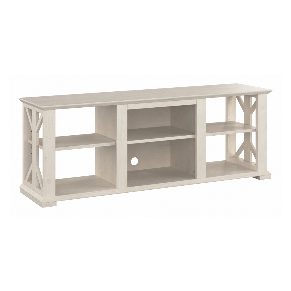 Shop Bush Furniture Homestead Farmhouse TV Stand for 70 Inch TV, Image 01, HOV160LW-03, #color_linen white oak