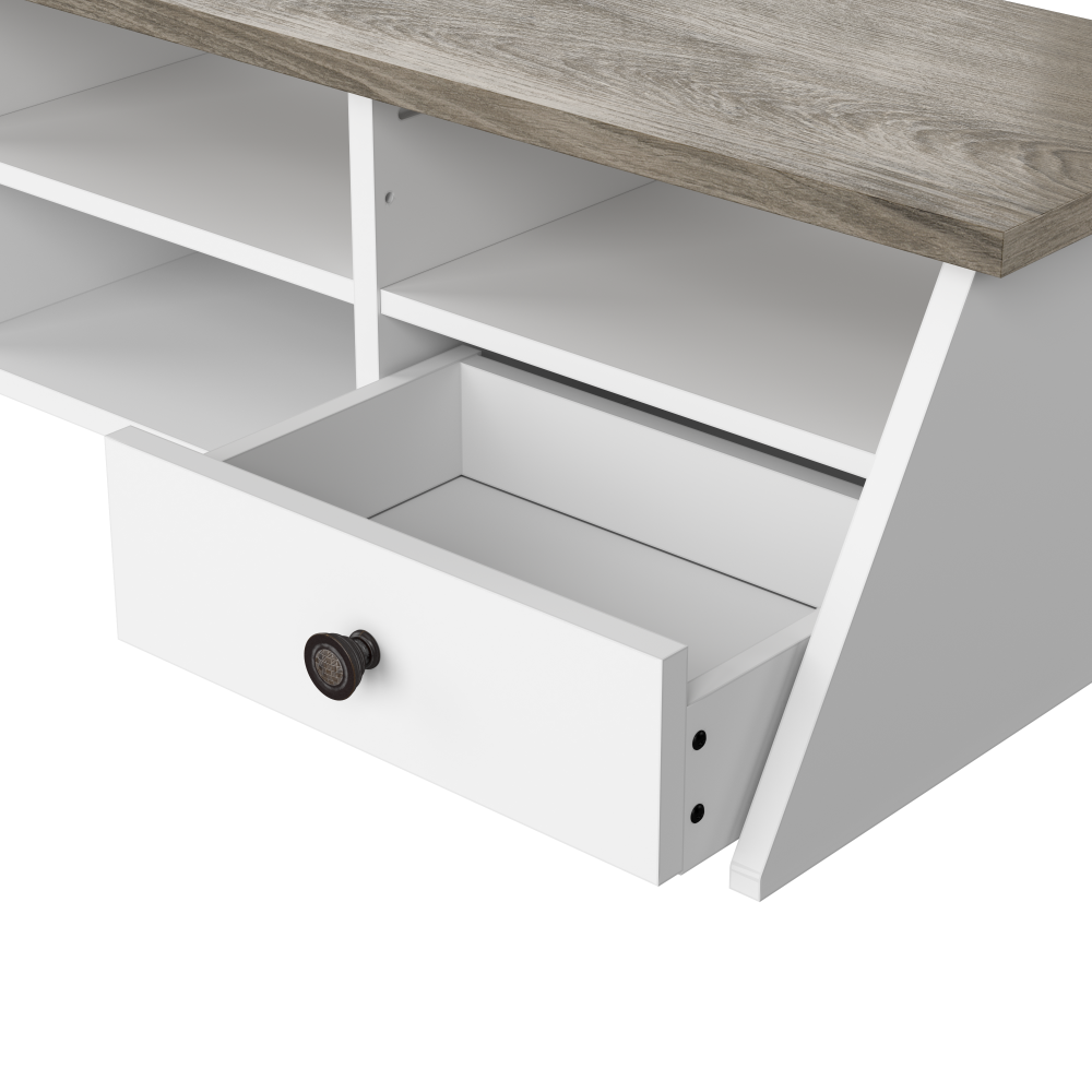 Shop Bush Furniture Mayfield Desktop Organizer, Image 05, MAH154GW2-03, #color_shiplap gray/pure white