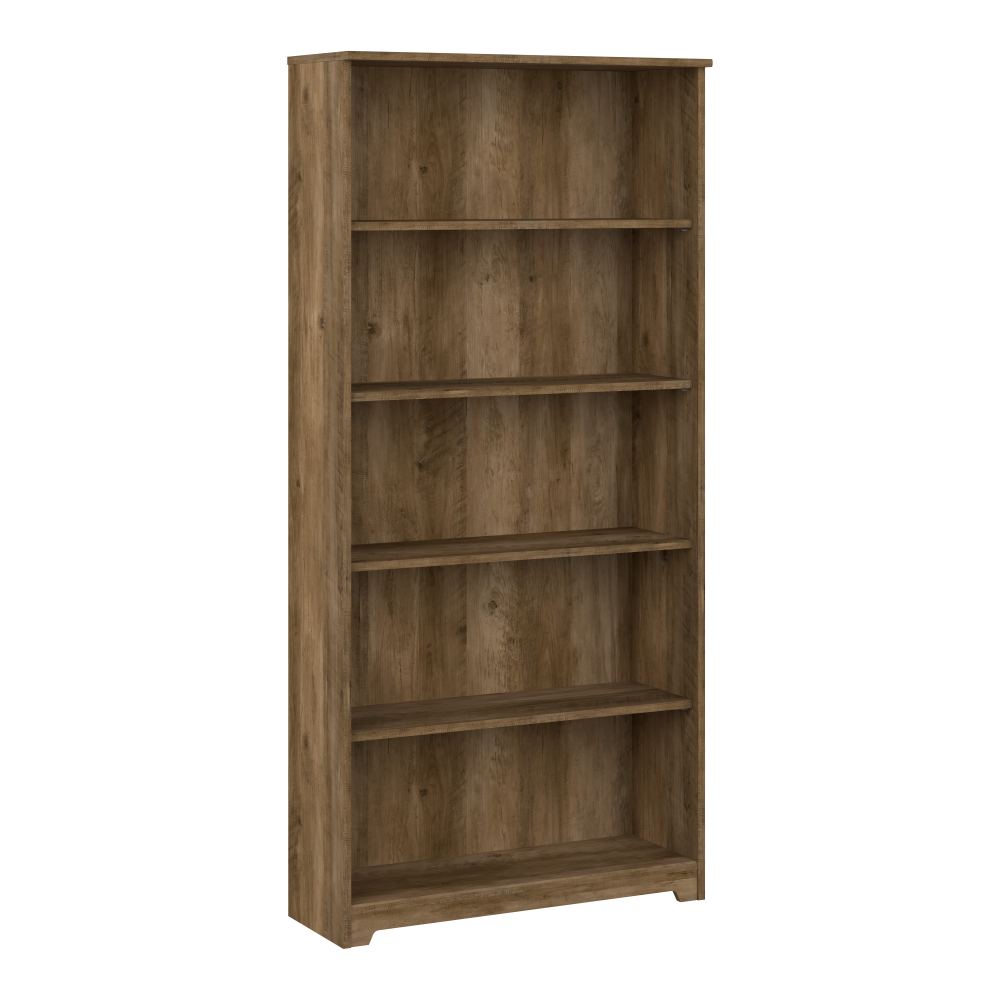 Shop Bush Furniture Cabot Tall 5 Shelf Bookcase, Image 01, WC31566-03, #color_reclaimed pine