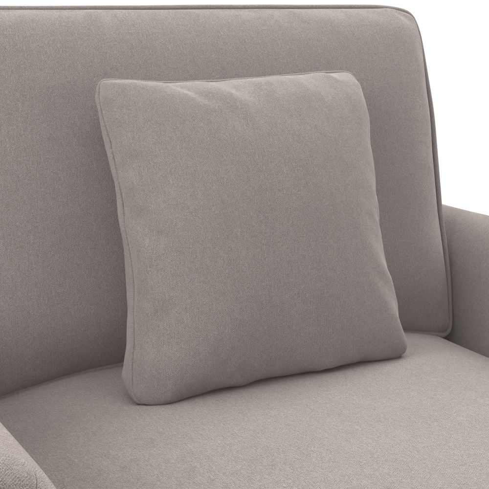 Shop Bush Furniture Coventry Chaise Lounge with Arms, Image 05, CVM41BBGH-03K, #color_beige herringbone fabric