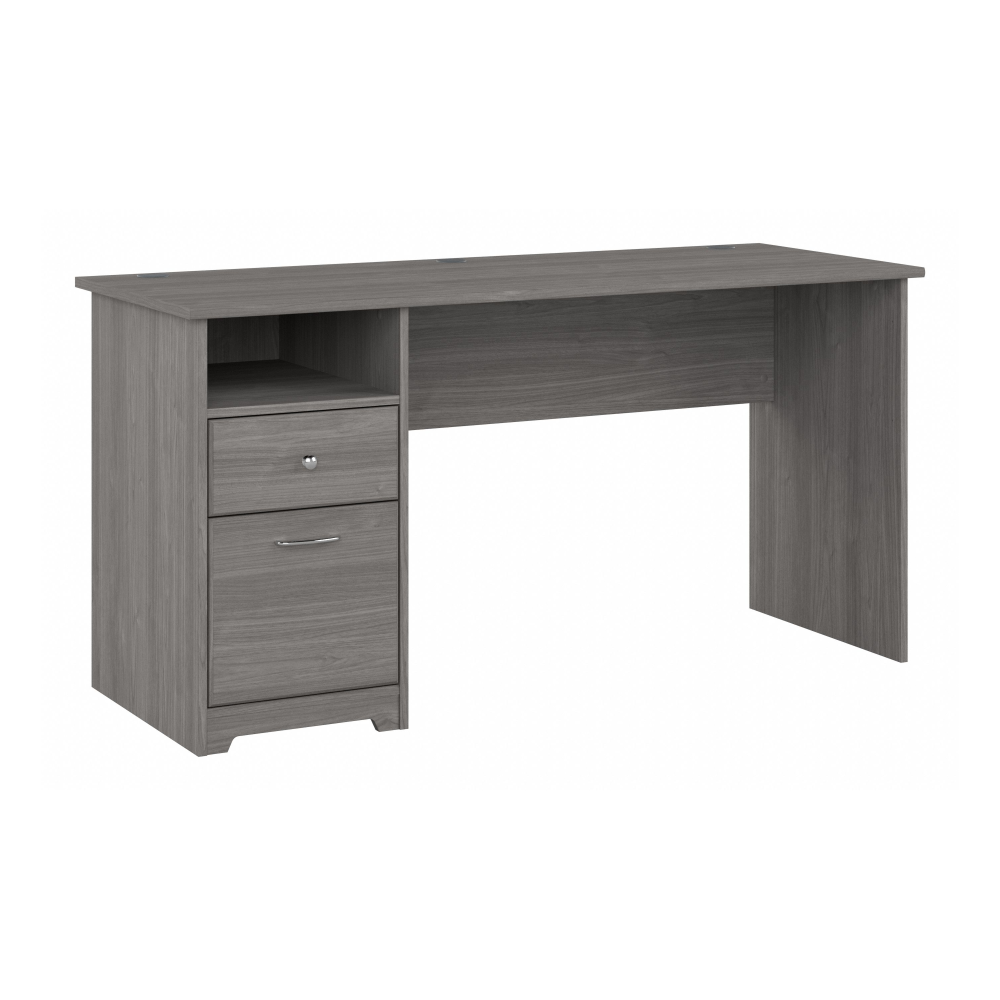 Shop Bush Furniture Cabot 60W Computer Desk with Drawers, Image 01, WC31360, #color_modern gray