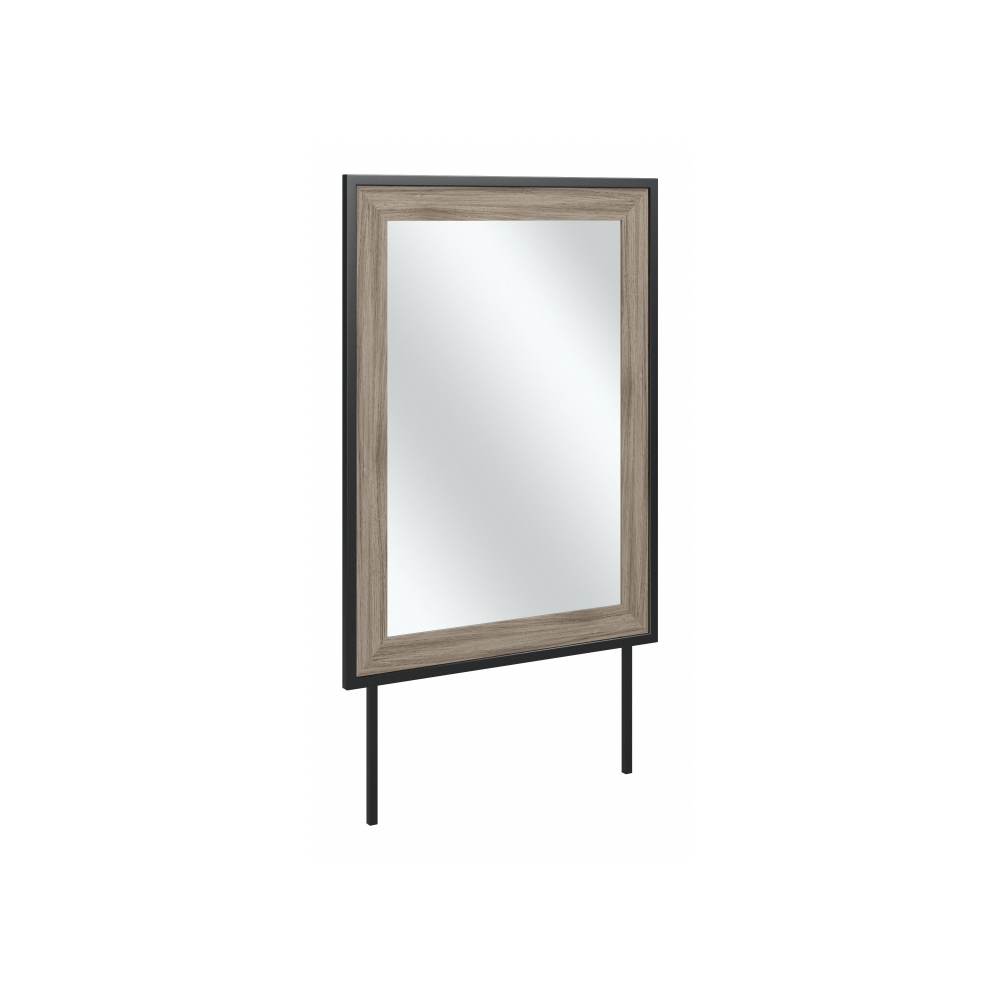 Shop Bush Furniture Atria Bedroom Mirror, Image 01, ARA130MH, #color_modern hickory