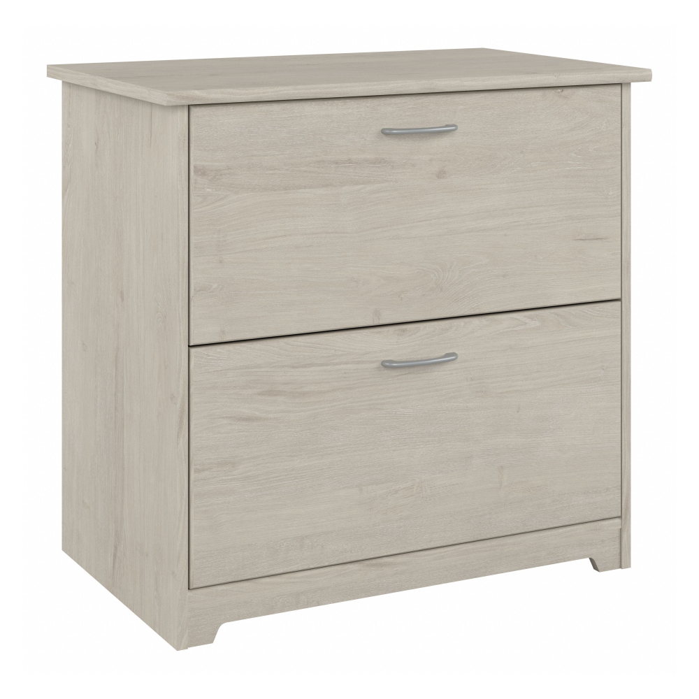 Shop Bush Furniture Cabot 2 Drawer Lateral File Cabinet, Image 01, WC31180-03, #color_linen white oak