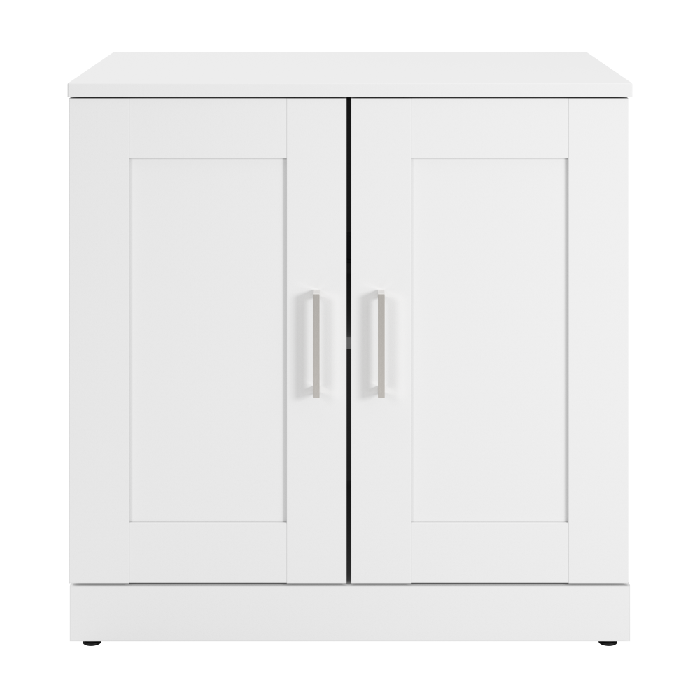 Shop Bush Business Furniture Hampton Heights 30W Storage Cabinet with Doors, Image 03, HHS130WH, #color_white