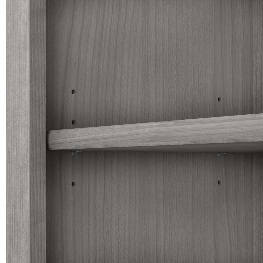 Shop Bush Furniture Somerset Tall 5 Shelf Bookcase, Image 06, WC81265, #color_platinum gray