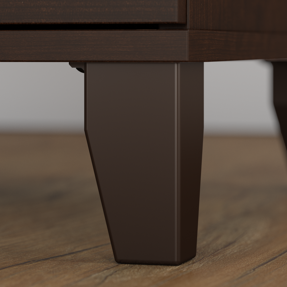 Shop Bush Furniture Somerset Tall 5 Shelf Bookcase, Image 05, WC81865, #color_mocha cherry