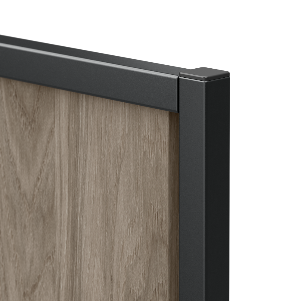 Shop Bush Furniture Atria Full/Queen Size Headboard, Image 04, ARQ165MH, #color_modern hickory