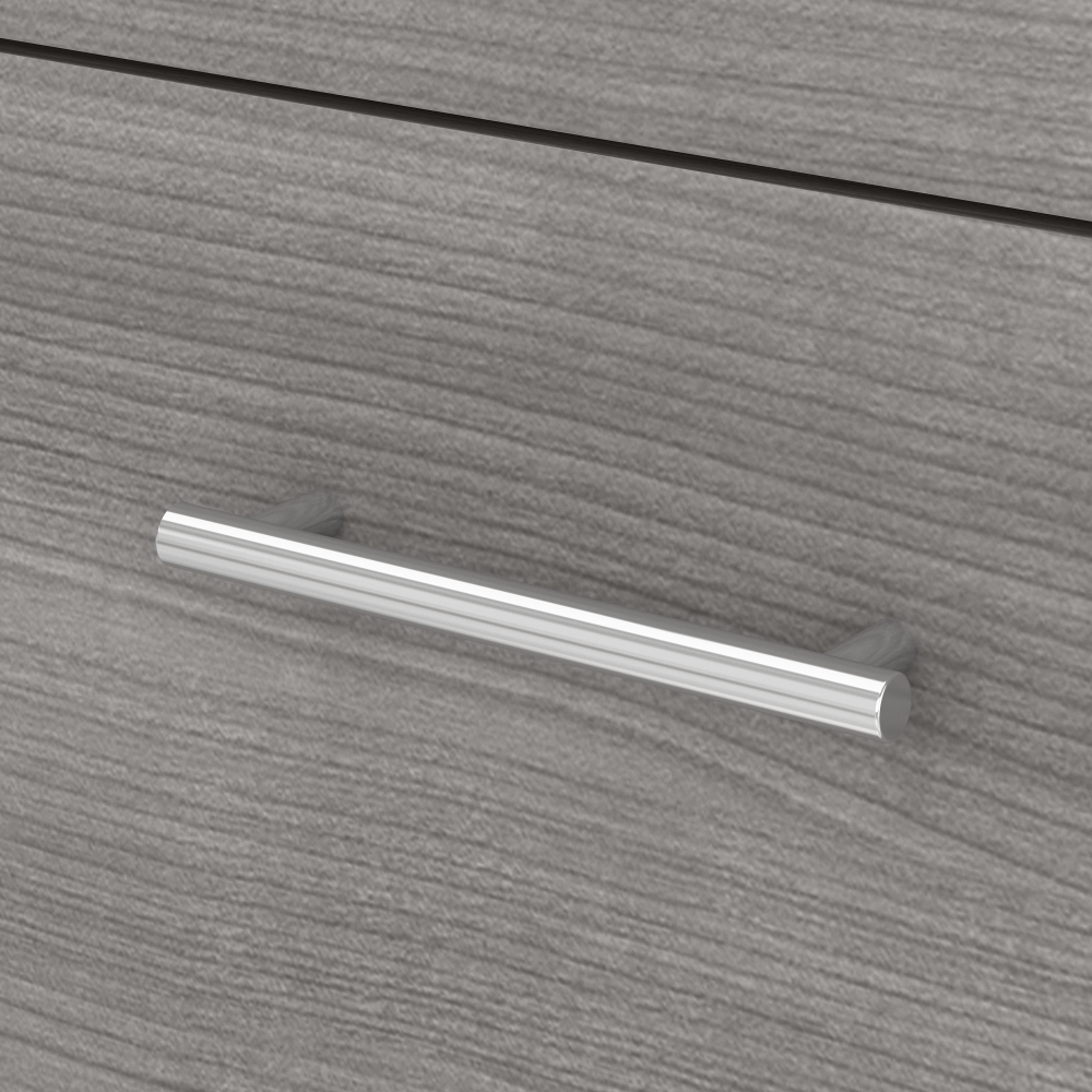 Shop Bush Furniture Somerset 72W Office Desk with Drawers, Image 06, WC81272, #color_platinum gray