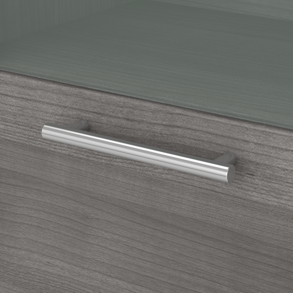 Shop Bush Furniture Somerset 72W Desk Hutch, Image 06, WC81211, #color_platinum gray