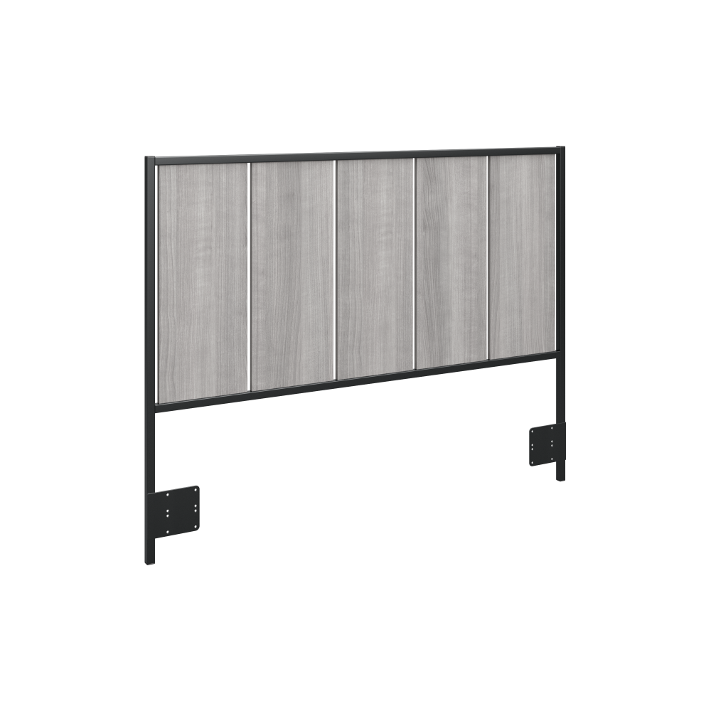 Shop Bush Furniture Atria Full/Queen Size Headboard, Image 02, ARQ165PG, #color_platinum gray