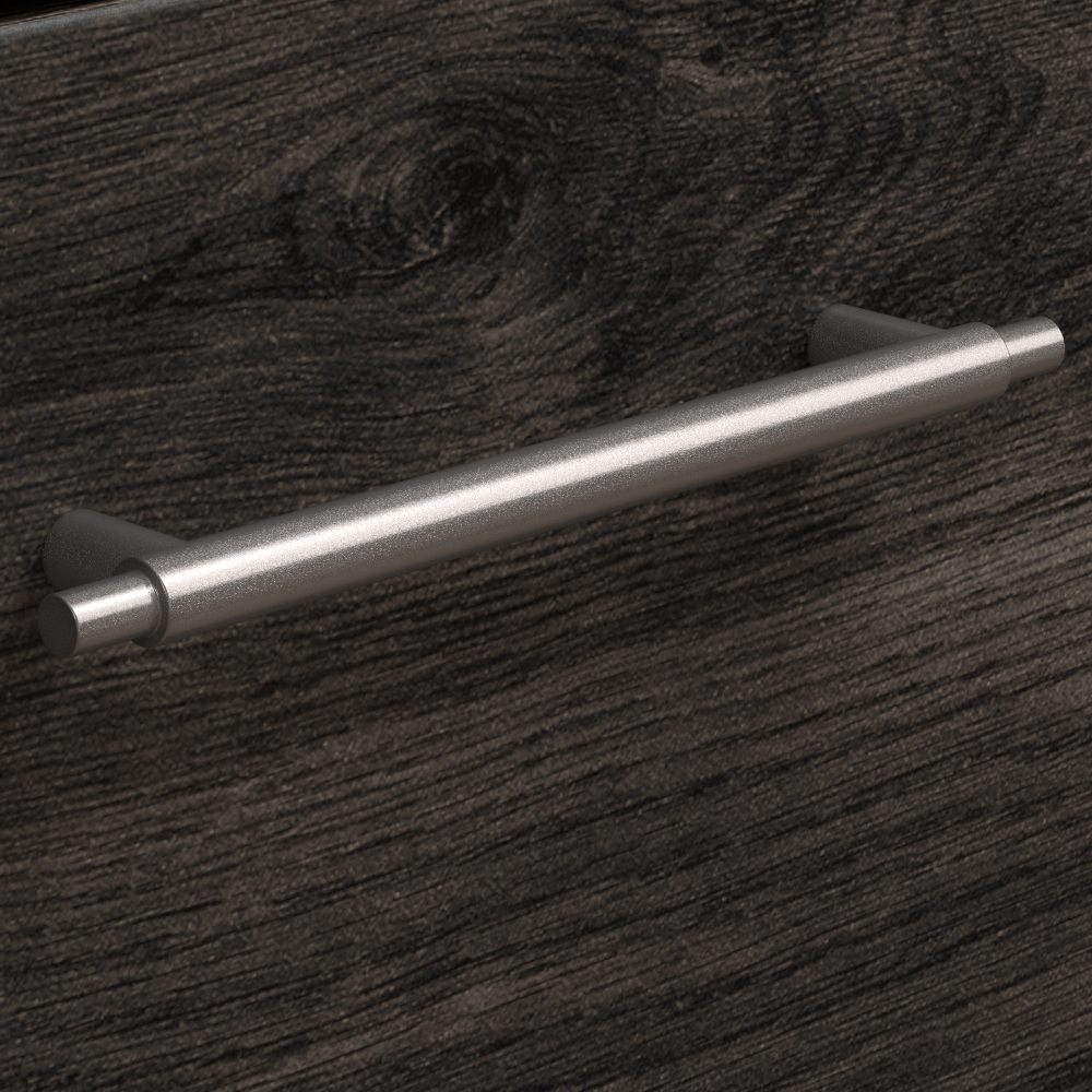 Shop Bush Furniture Key West 2 Drawer Mobile File Cabinet, Image 04, KWF116GH-03, #color_dark gray hickory