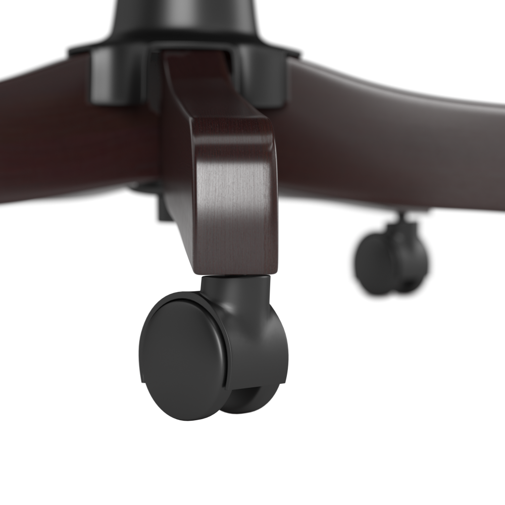 Shop Bush Business Furniture Arden Lane Mid Back Tufted Office Chair, Image 05, CH2301SDL-03, #color_saddle leather