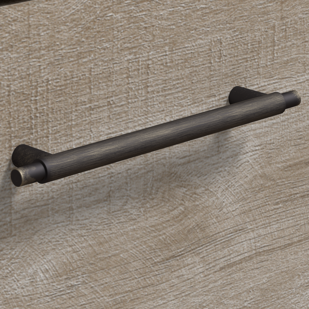 Shop Bush Furniture Key West 2 Drawer Mobile File Cabinet, Image 04, KWF116WG-03, #color_washed gray