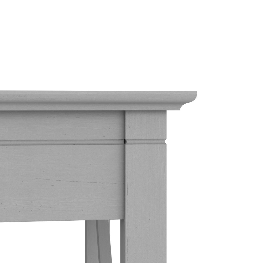 Shop Bush Furniture Key West 48W Writing Desk with Mid Back Tufted Office Chair, Image 03, KWS021CG, #color_cape cod gray