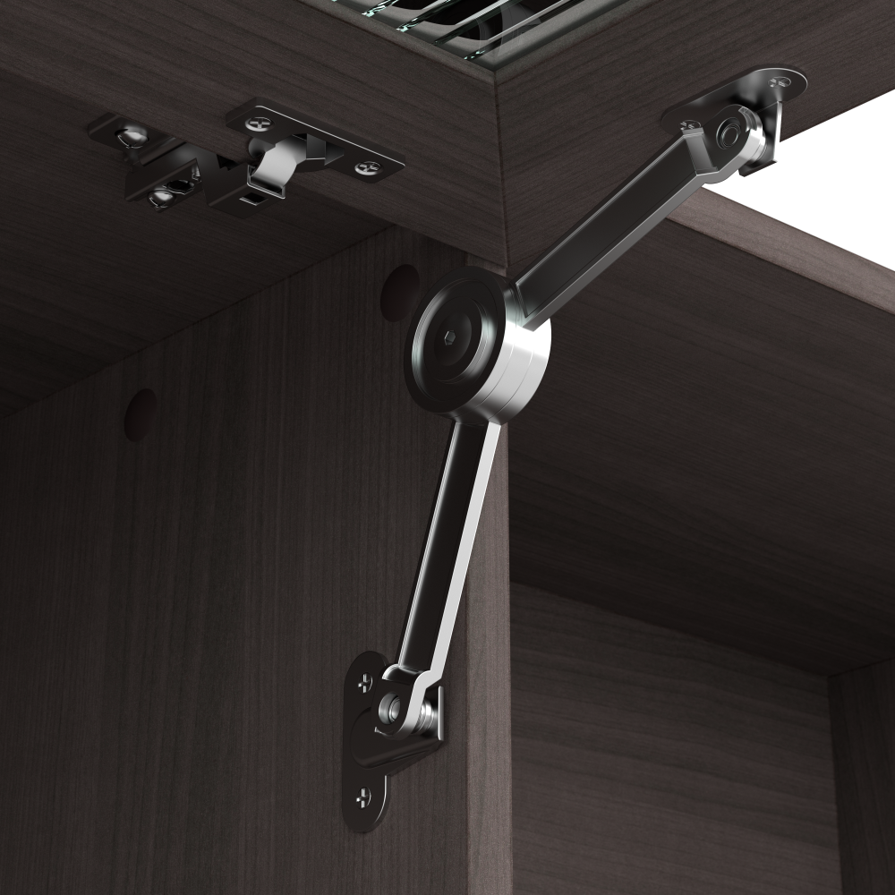 Shop Bush Furniture Cabot 72W Desk Hutch, Image 05, WC31773, #color_heather gray